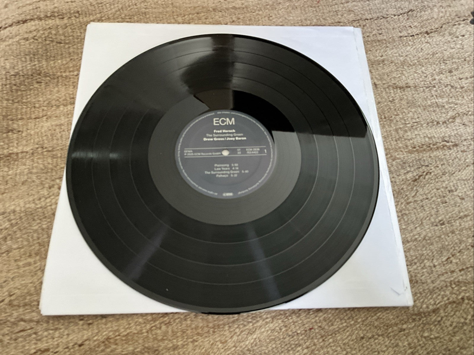 FRED HERSCH DREW GRESS JOEY BARON SURROUNDING GREEN - LP vinyl