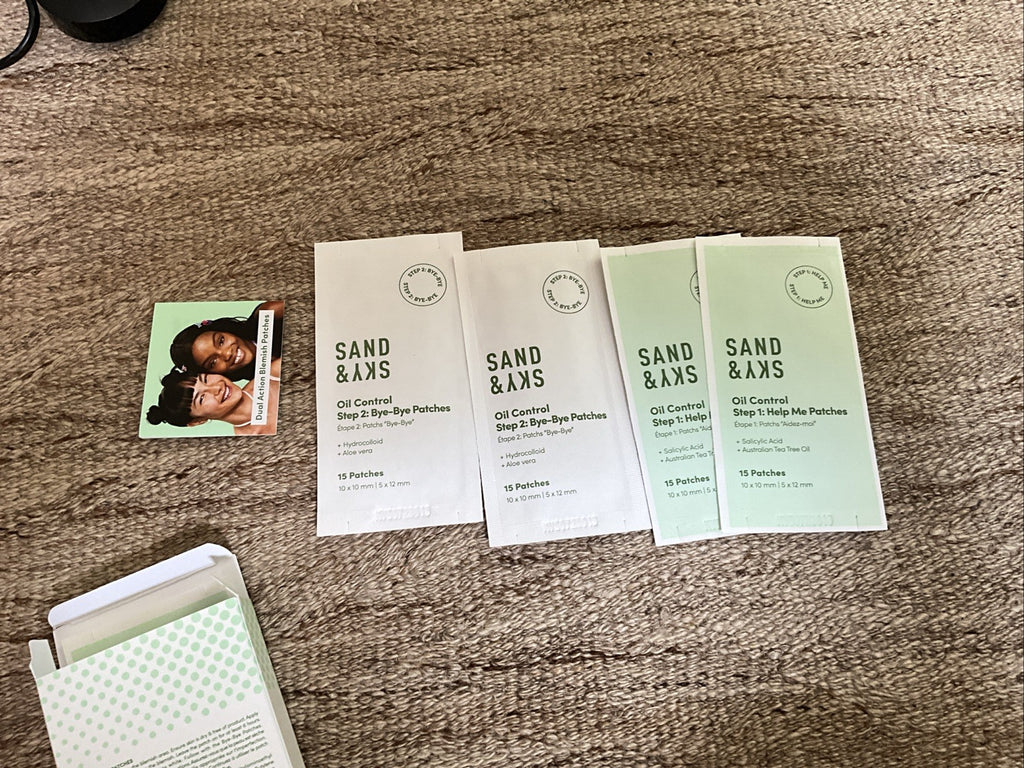 Sand And Sky Oil Control Dual Action Hydrocolloid Pimple Patches