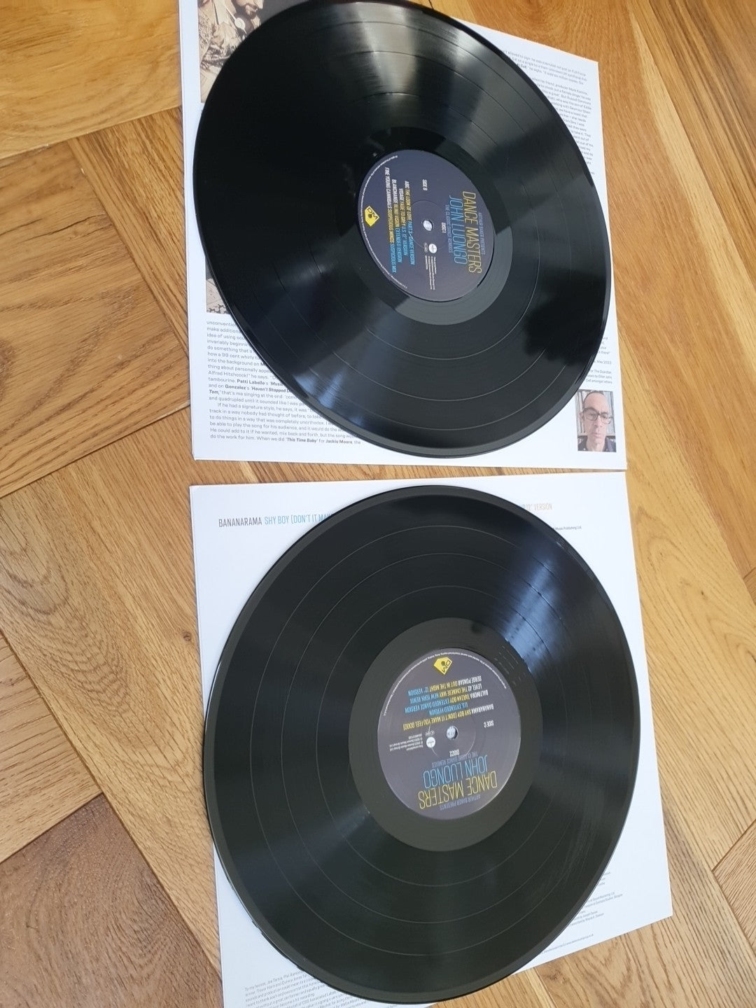 Arthur Baker / John Luongo Dance Masters John Luongo LP Vinyl record compilation