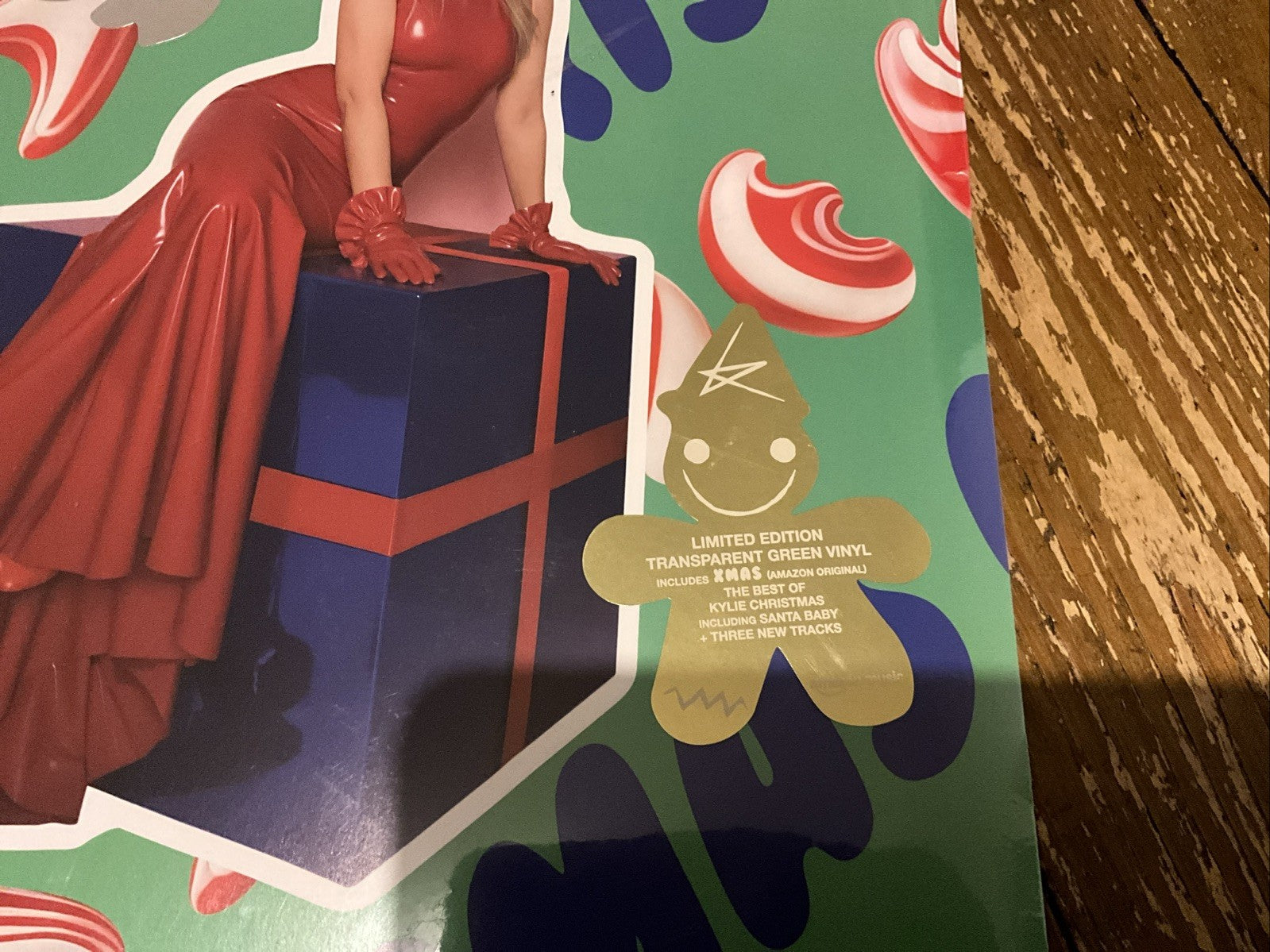KYLIE MINOGUE * KYLIE CHRISTMAS (FULLY WRAPPED) * LTD GREEN VINYL w/ BONUS TRACK