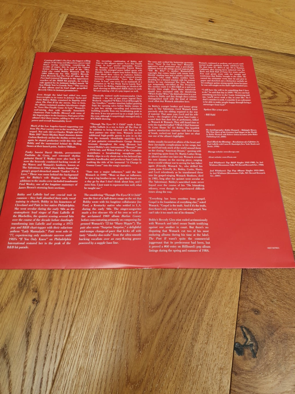 Poet Ii by Bobby Womack (Record, 2021) Vinyl LP Reissue 180 Gram