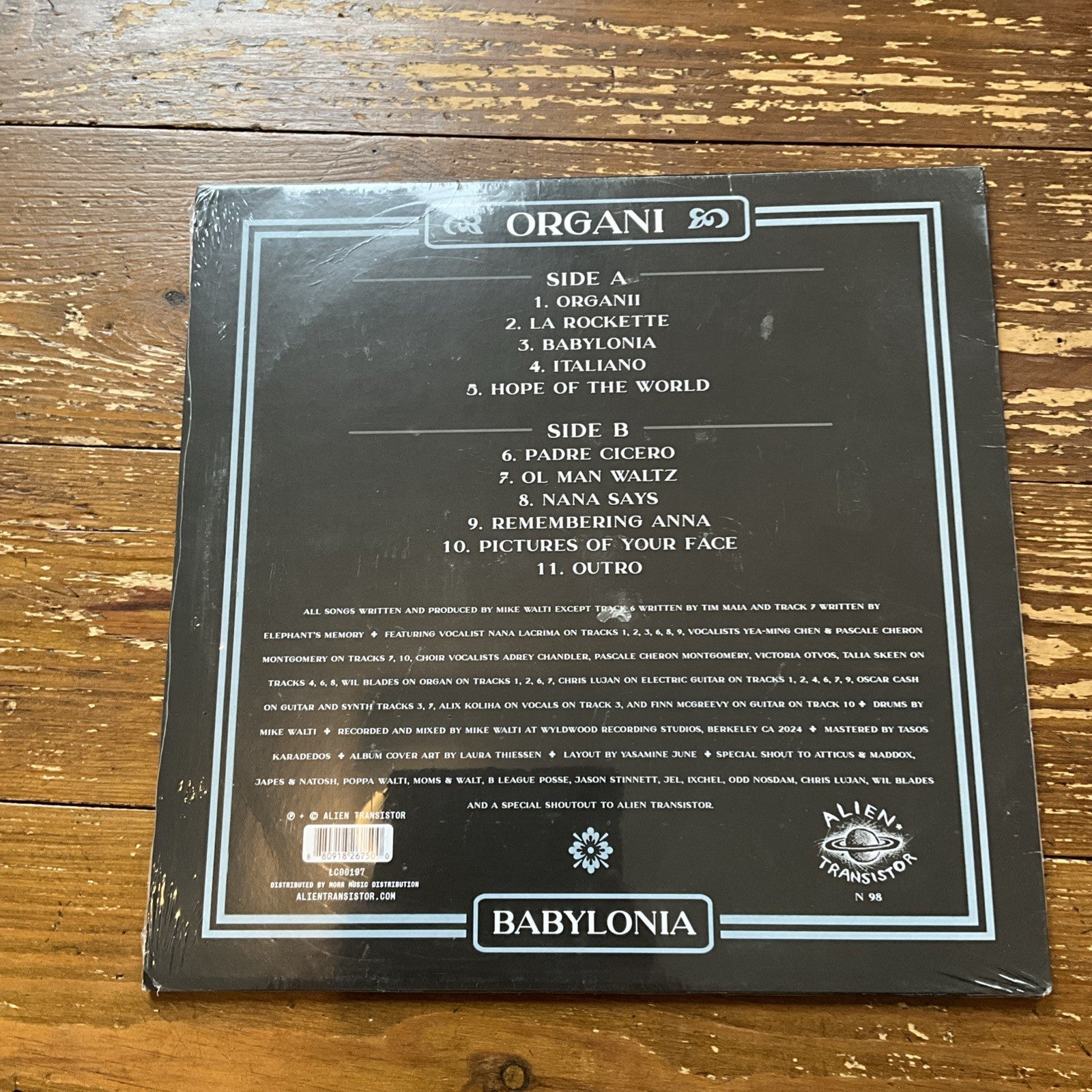 Organi Babylonia (Vinyl)