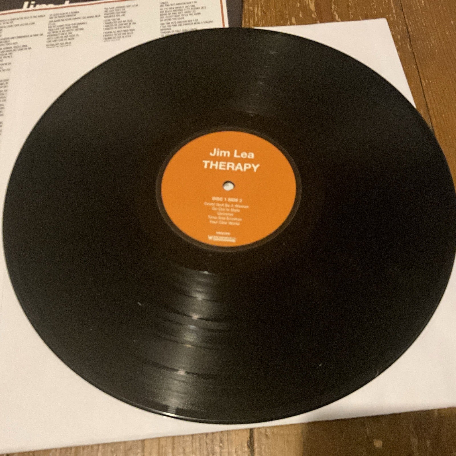Therapy by Jim Lea (Record, 2017)