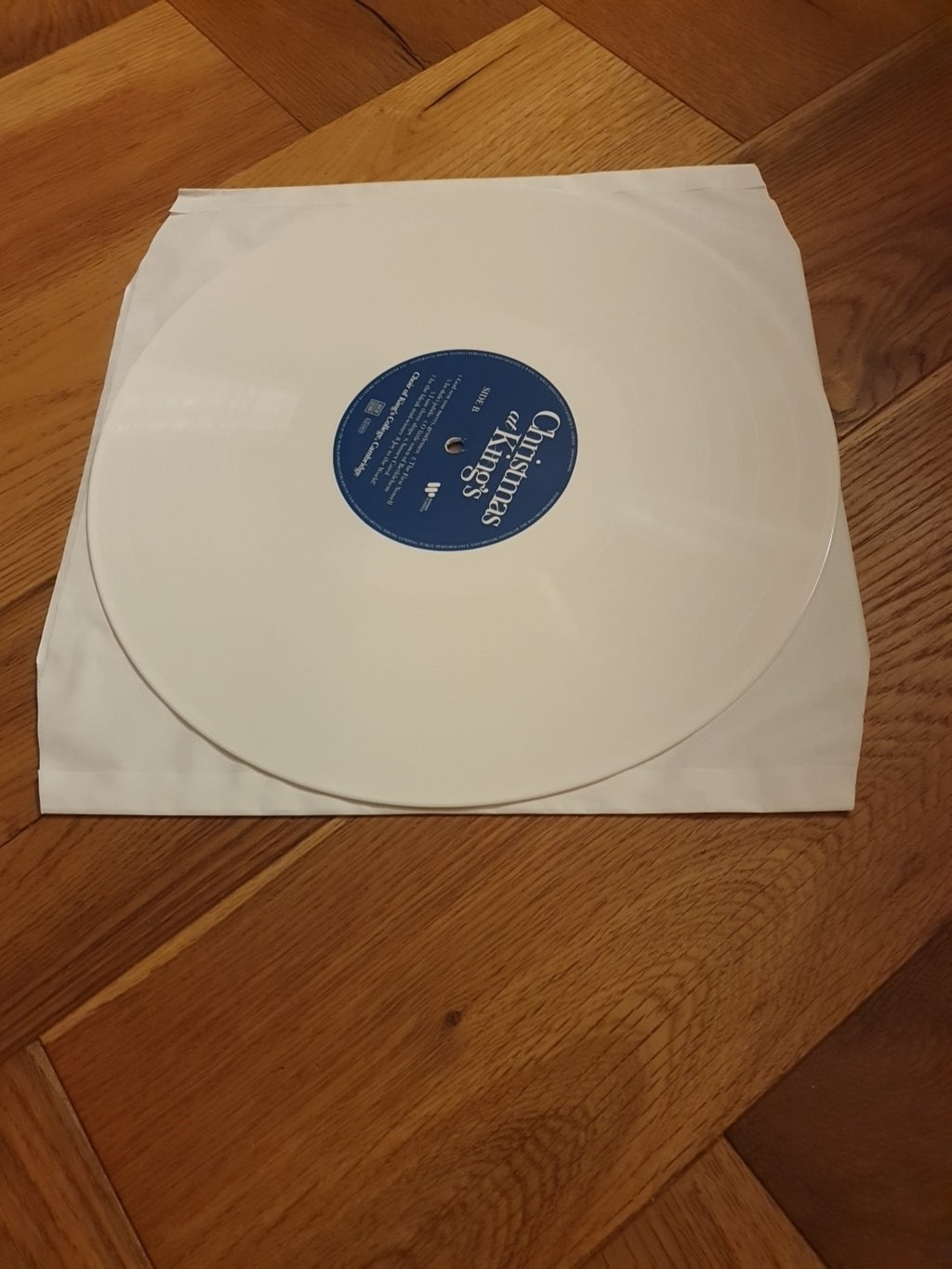 Choir of King's College, Cambridge : Christmas at King's White VINYL 12" Album