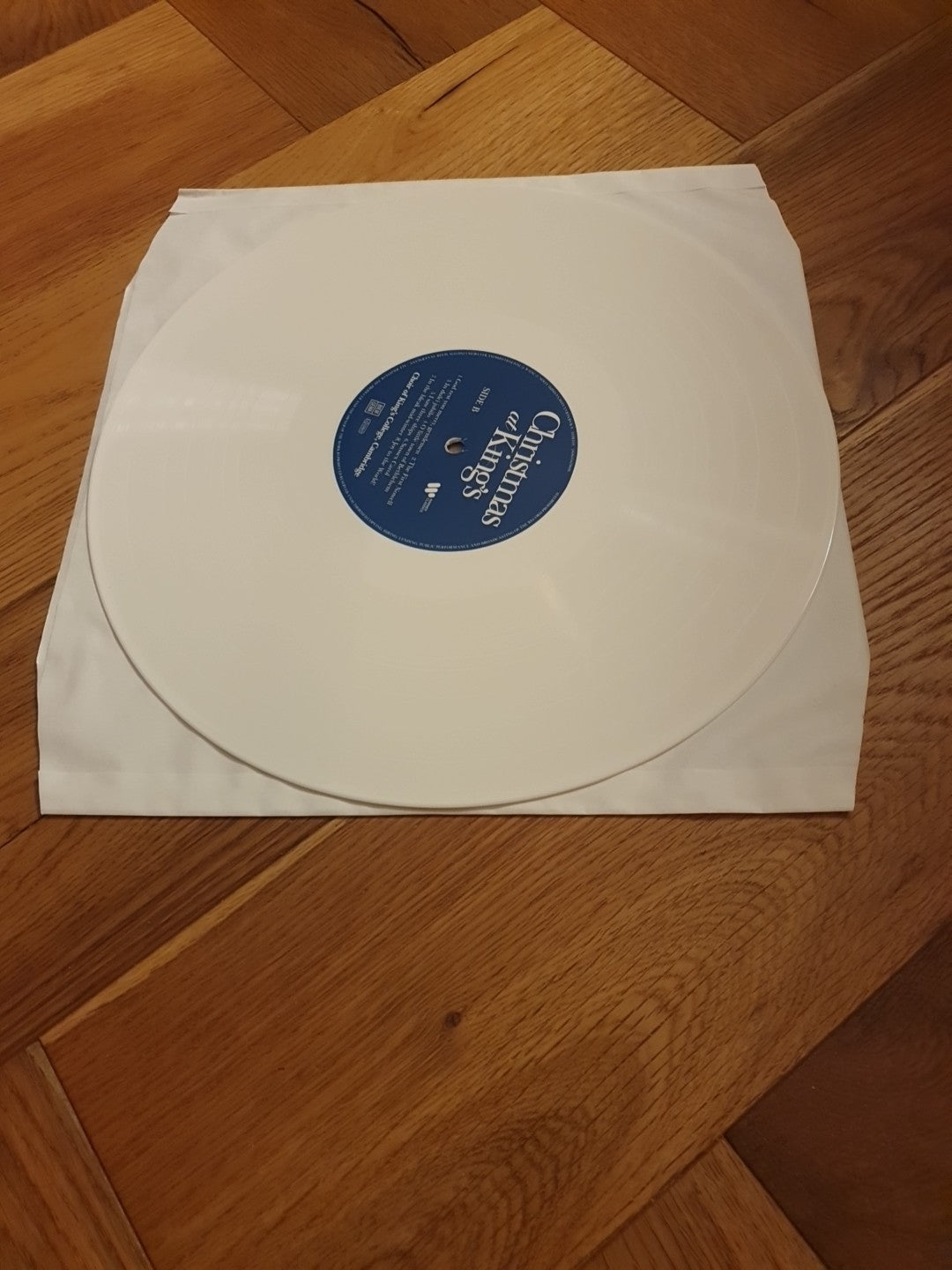 Choir of King's College, Cambridge : Christmas at King's White VINYL 12" Album