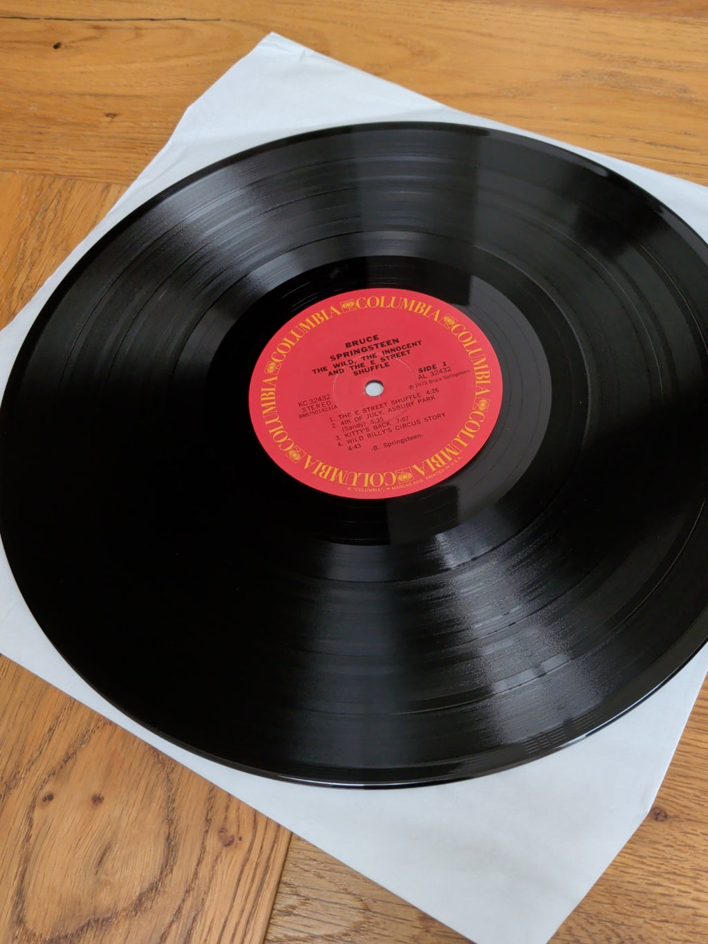 Bruce Springsteen The Wild, the Innocent and the E Street Shuffle Vinyl 12" LP