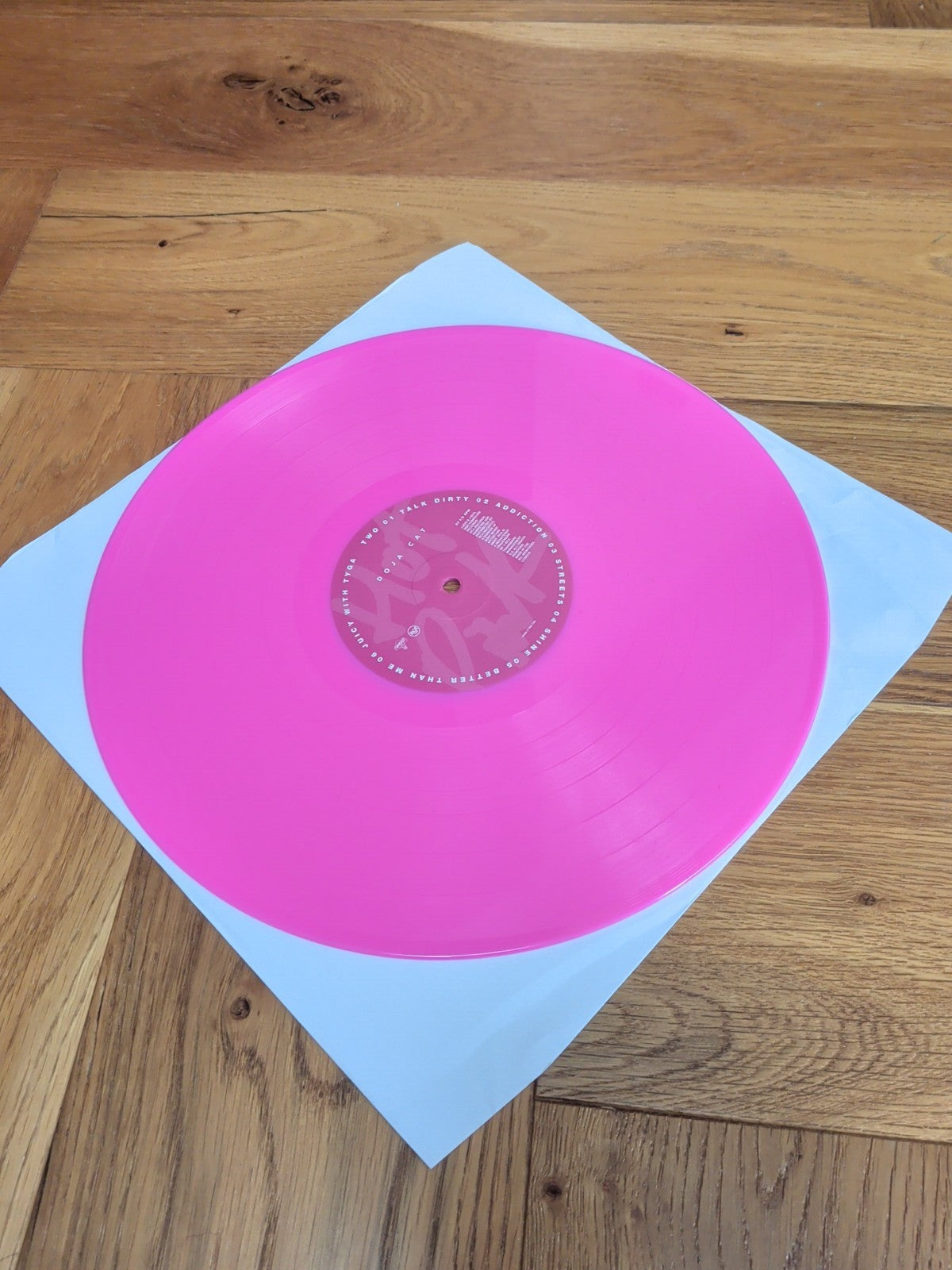 Hot Pink by Doja Cat Record 2020 Pink Coloured Vinyl LP Album Record