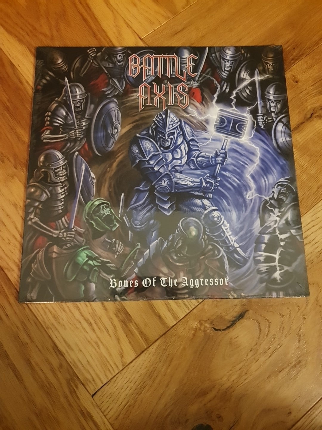 Bones of the Aggressor by Battle Axis (Record, 2022) Vinyl LP New Sealed   rl