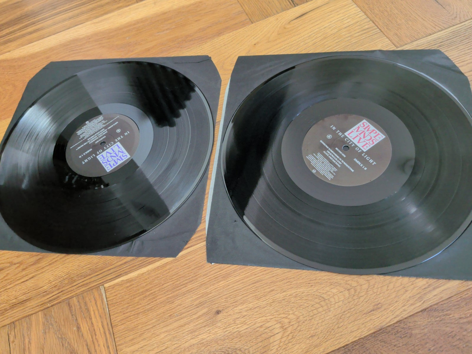Simple Minds  Live In The City Of Light Vinyl LP X 2 Gatefold Record 1986
