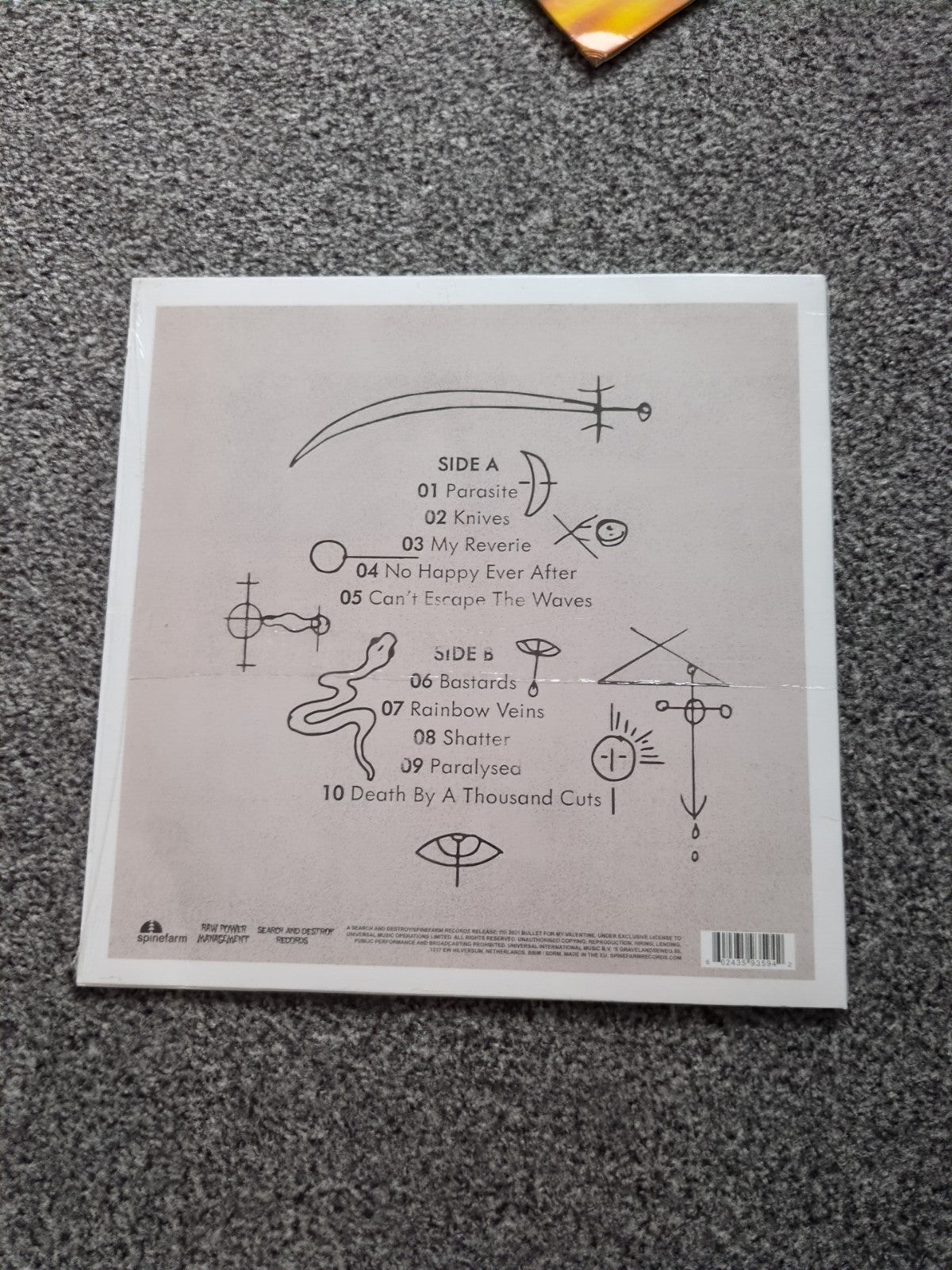 Bullet for My Valentine by Bullet for My Valentine (Record, 2021)