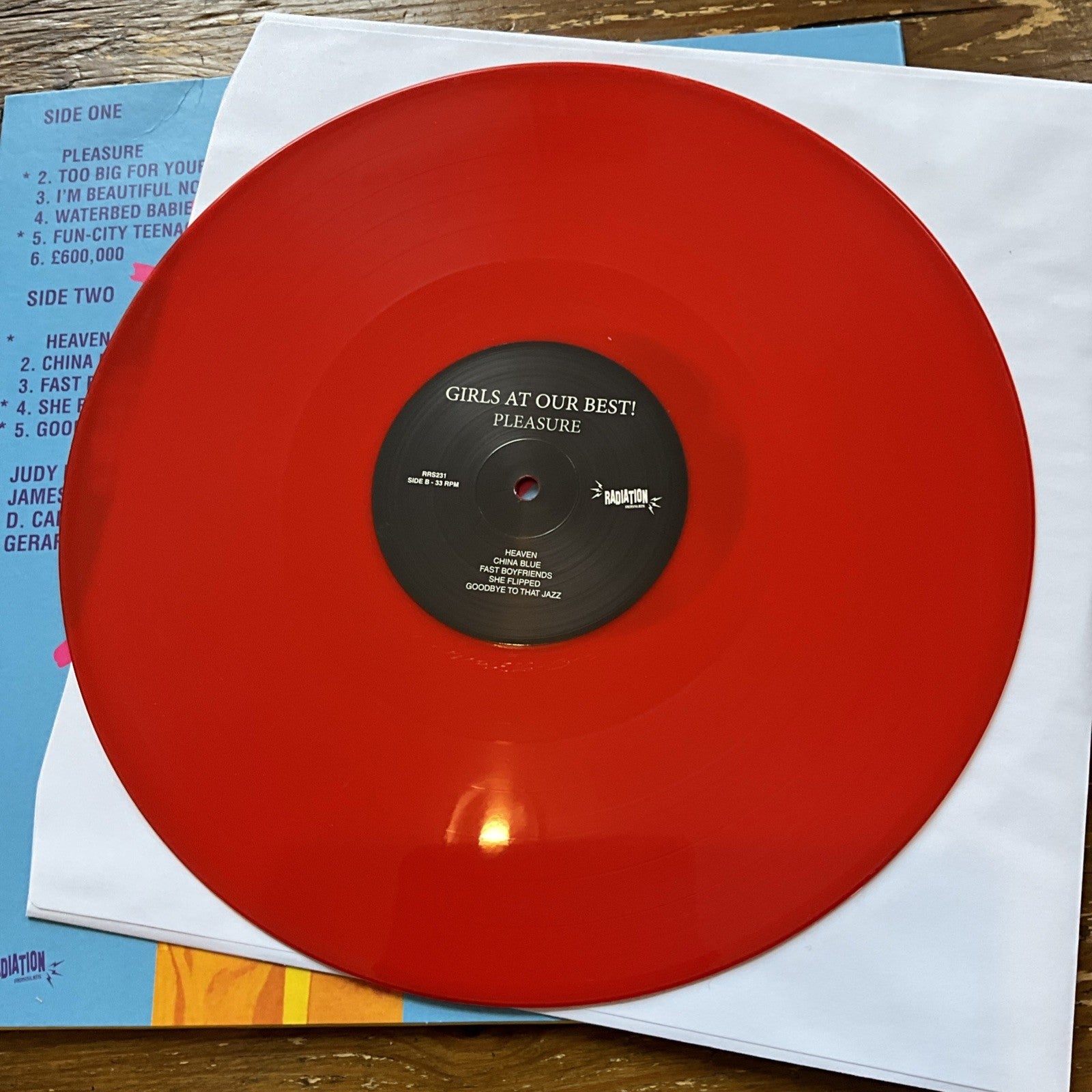 Girls At Our Best Pleasure Vinyl Album Red 2025
