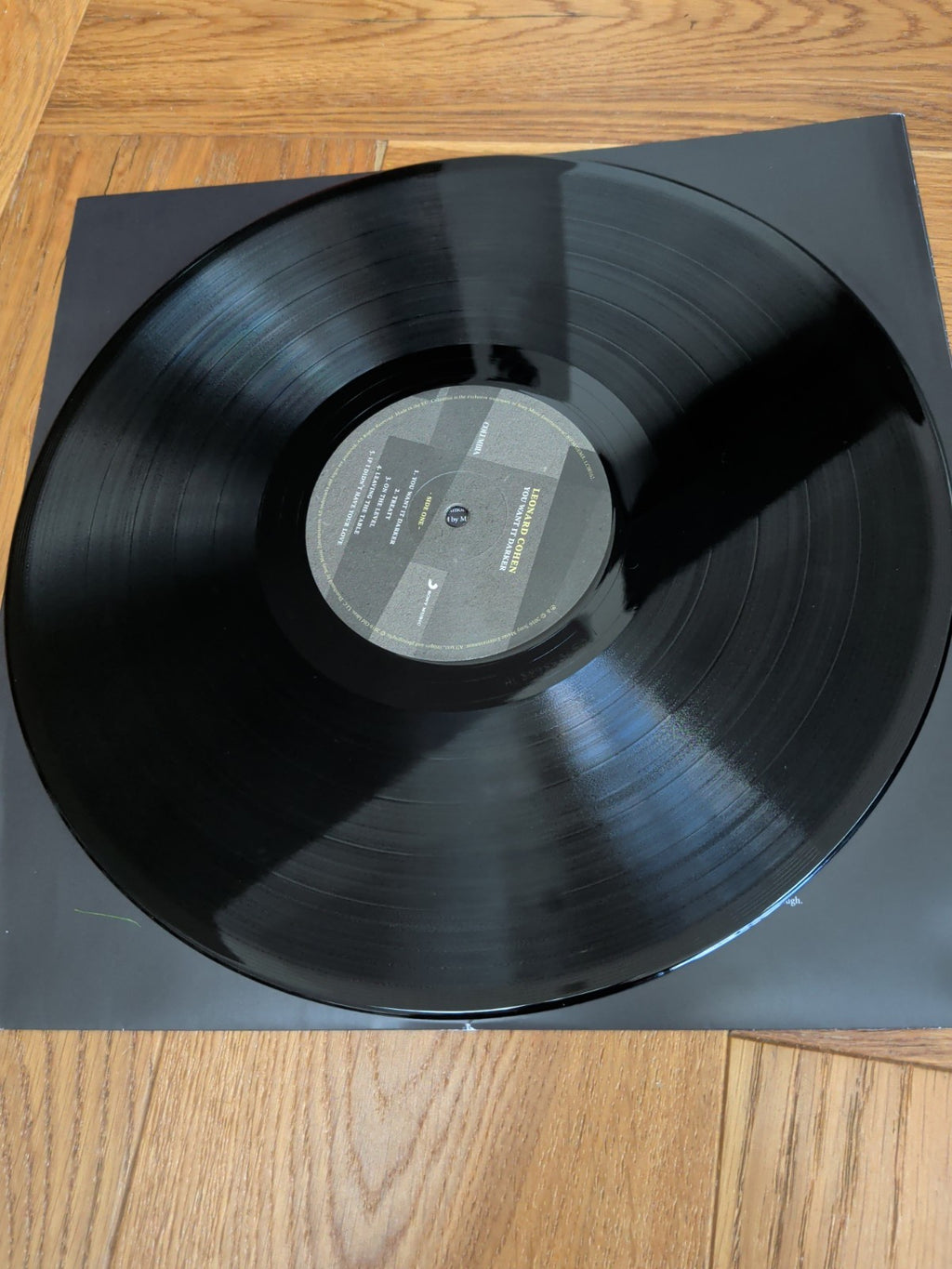 Leonard Cohen You Want It Darker Vinyl LP  Album 