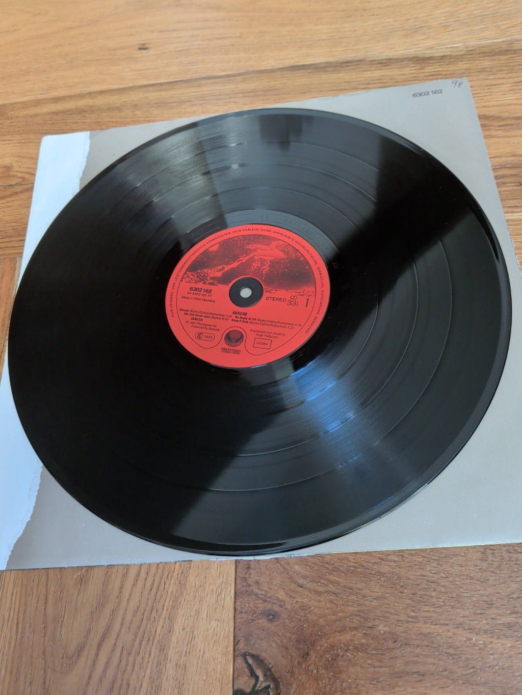 Genesis Abacab Vinyl 12" Album LP