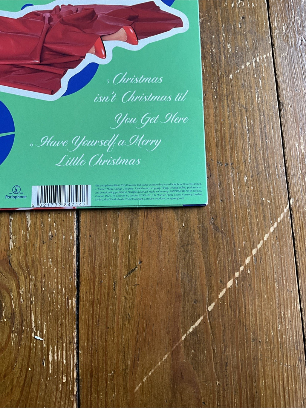 KYLIE MINOGUE * KYLIE CHRISTMAS * LIMITED  TRANSPARENT GREEN VINYL 