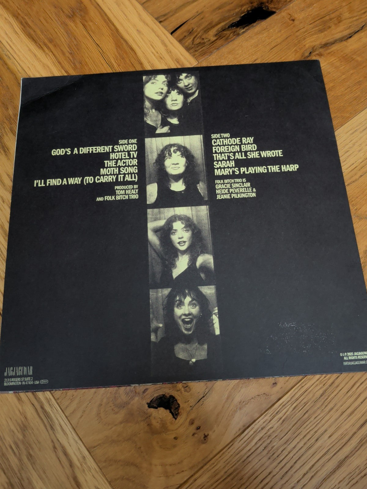 Folk Bitch Trio Now Would Be a Good Time Vinyl LP - See Description