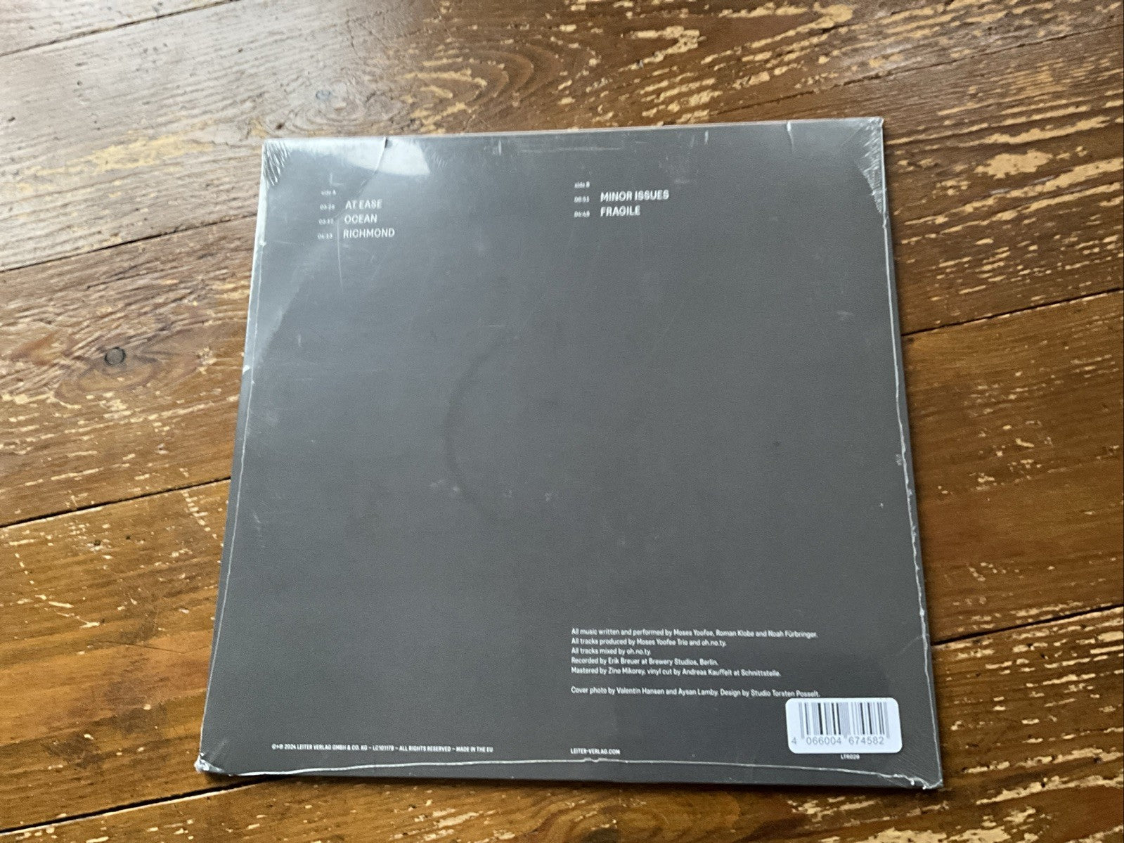 Moses Yoofee Trio MYT (Vinyl) 12" Album