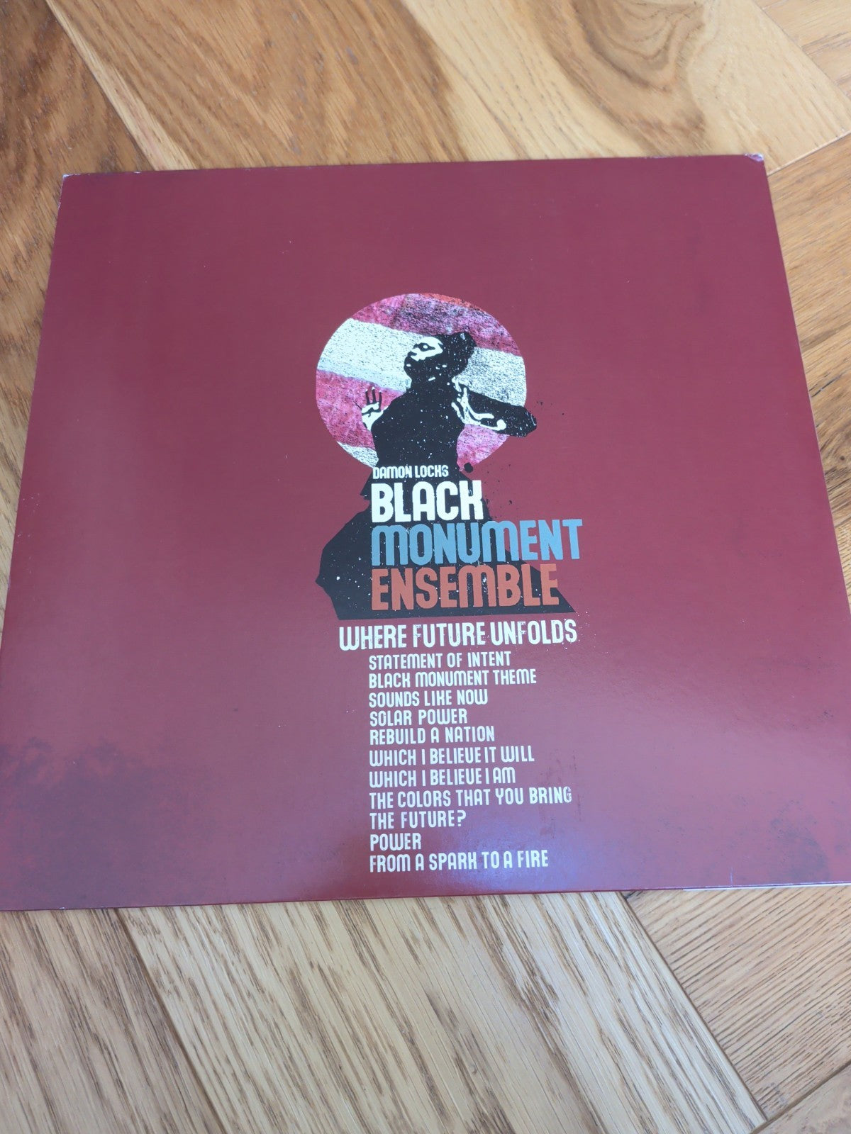 DAMON LOCKS BLACK MONUMENT ENSEMBLE Where Future Unfolds  Vinyl LP
