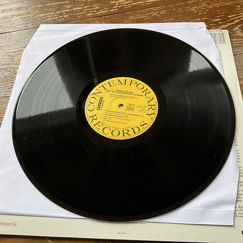Sonny Rollins : Sonny Rollings and the Contemporary Leaders Vinyl 12" Album