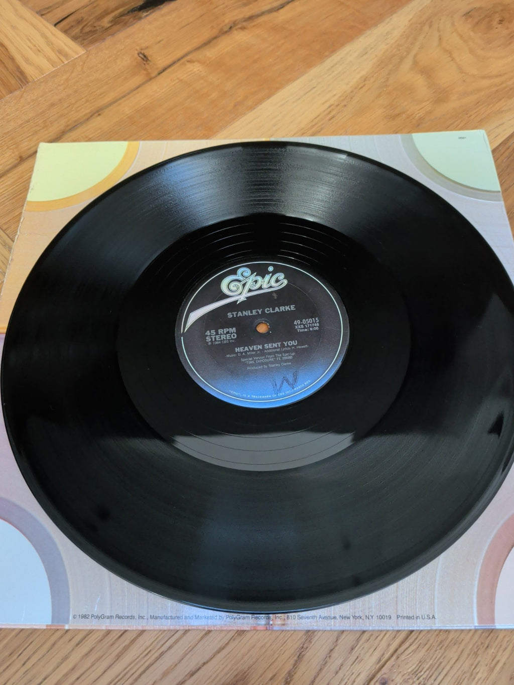 Heaven Sent You Stanley Clarke Vinyl 12" Record