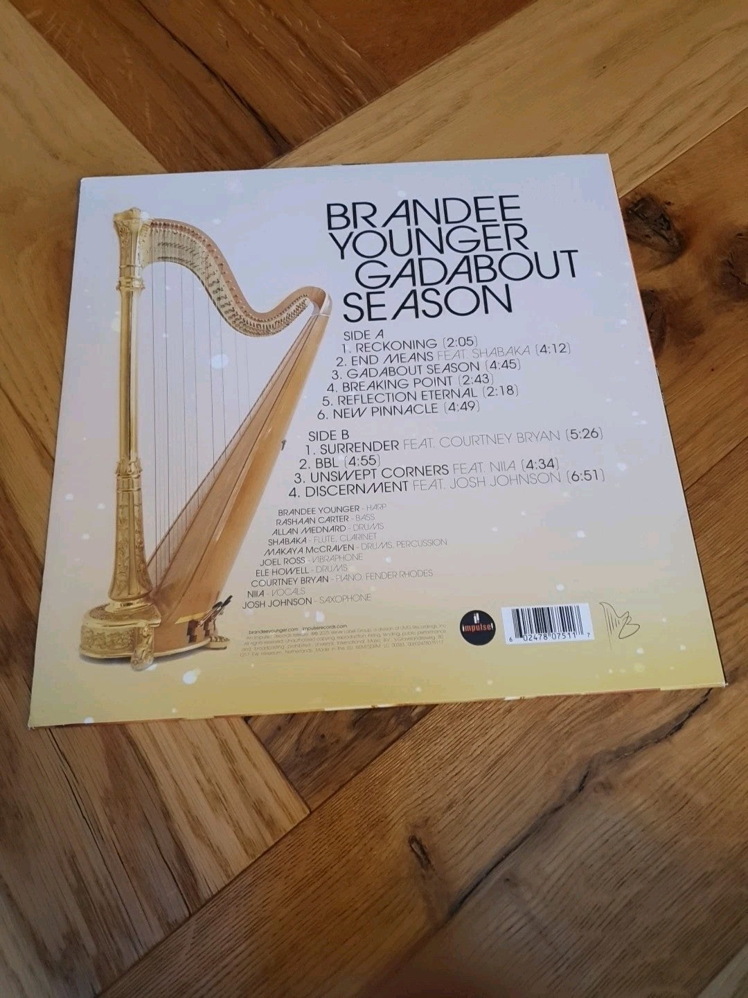 Brandee Younger : Gadabout Season VINYL 12" Album (2025)