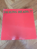 TALKING HEADS  TALKING HEADS 77  EUROPE ISSUE  LYRIC INNER SLEEVE Vinyl LP