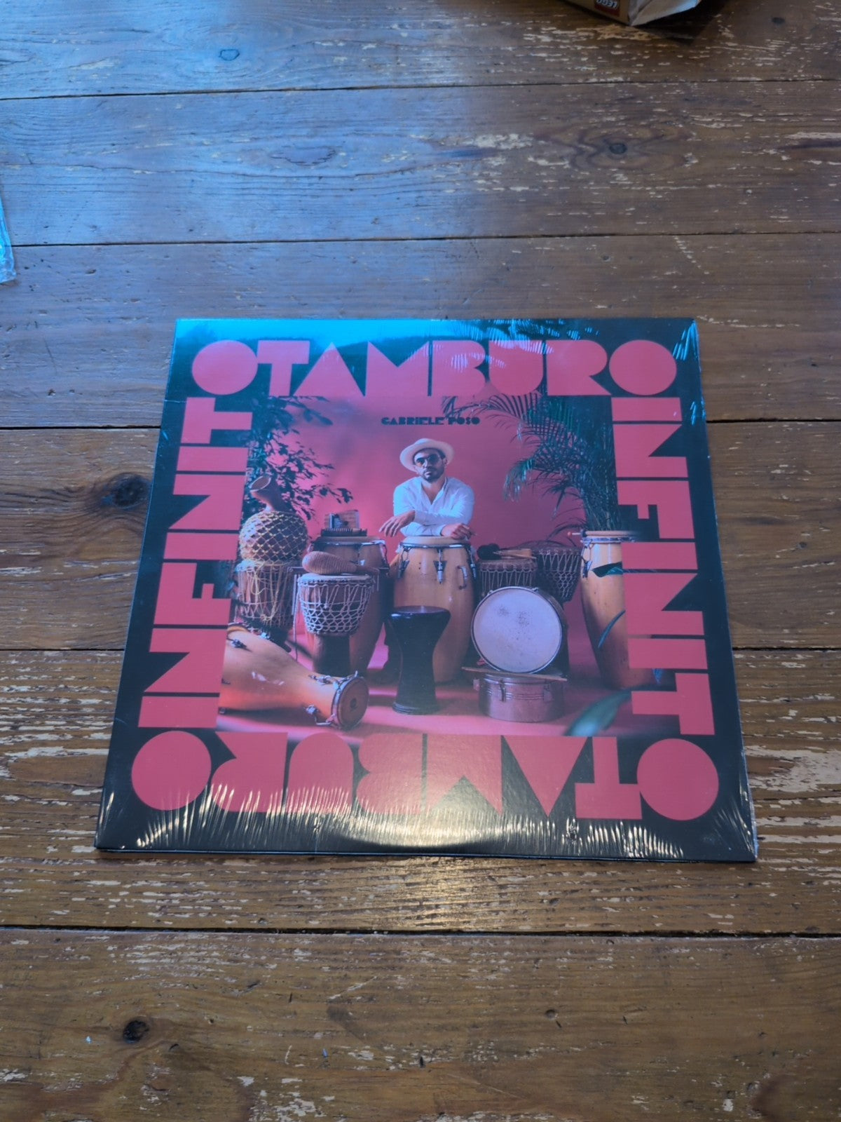 Tamburo Infinito by Gabriele Poso (Record, 2021) Sealed
