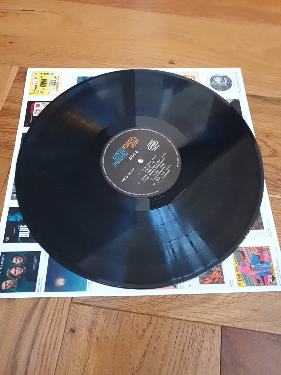 KASPER TRANBERG: NOBODY'S HEART - LP vinyl     rl