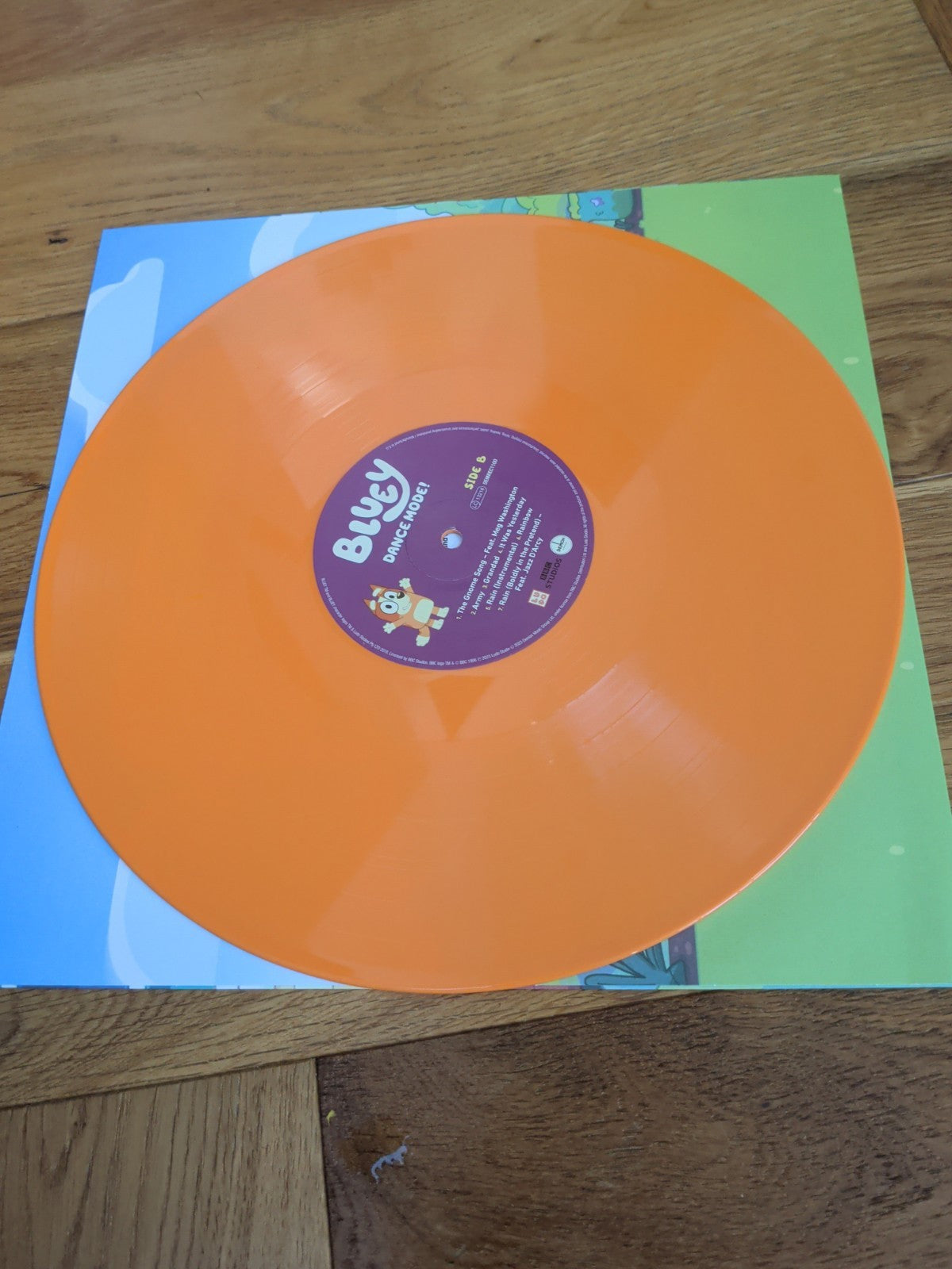 Bluey Bluey Dance Mode Vinyl LP Album Coloured Limited Edition