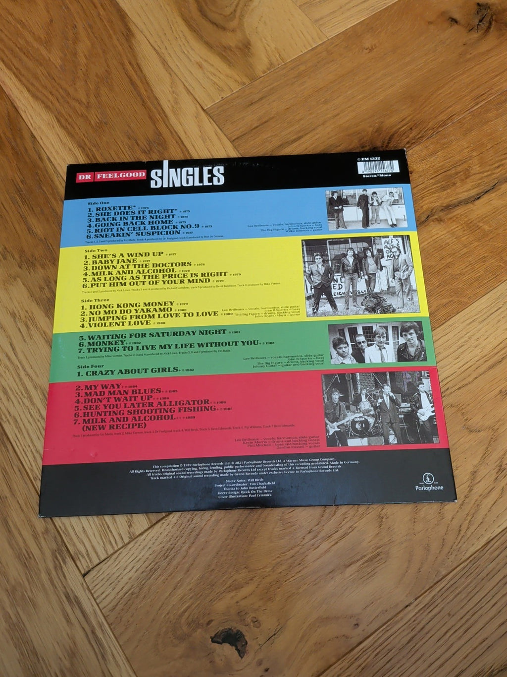 Singles the Ua Years by Dr. Feelgood Record 2021 Vinyl LP X 2 Records Album