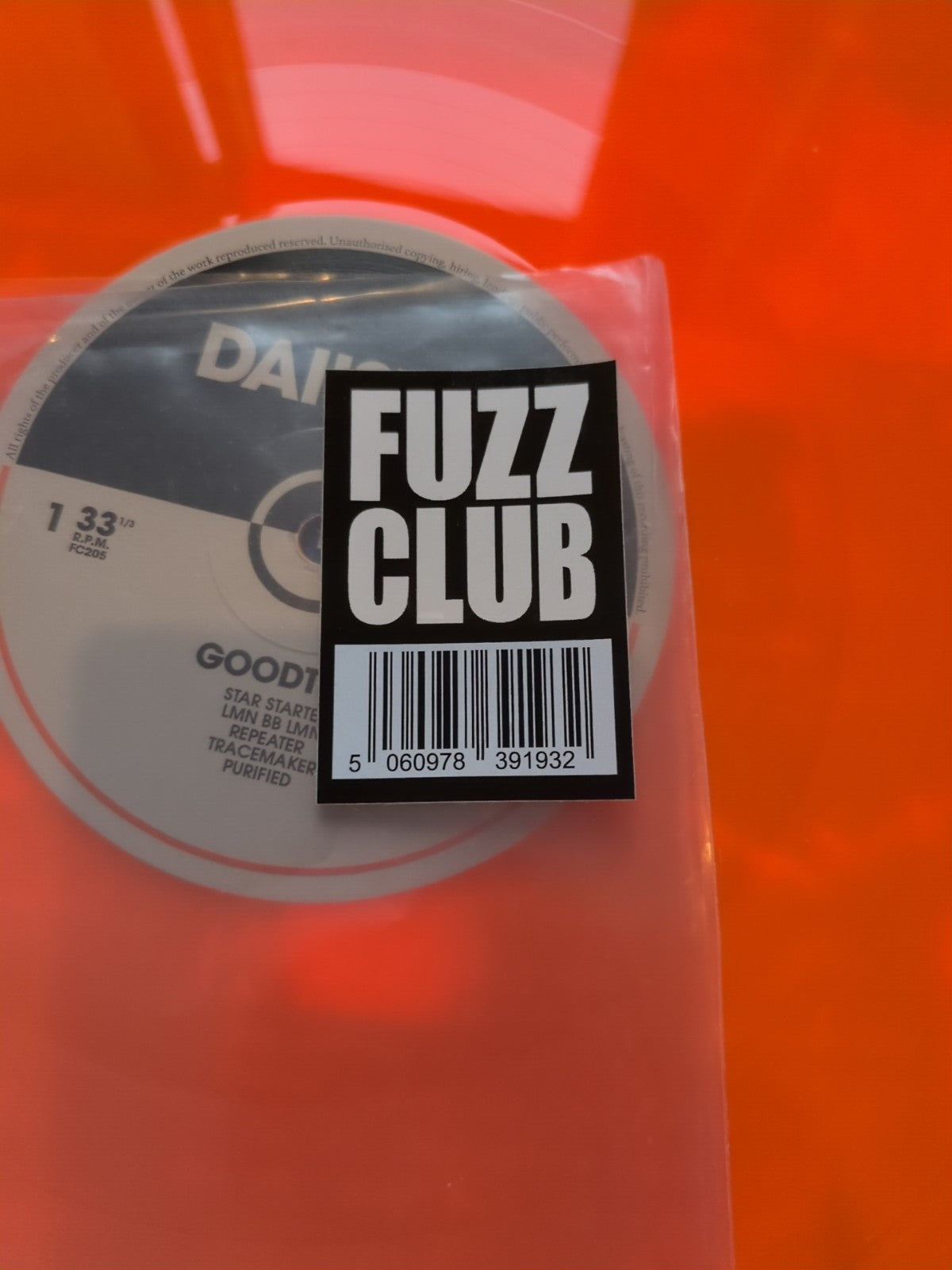 Good Time by Daiistar (Vinyl Record 2024) Orange 