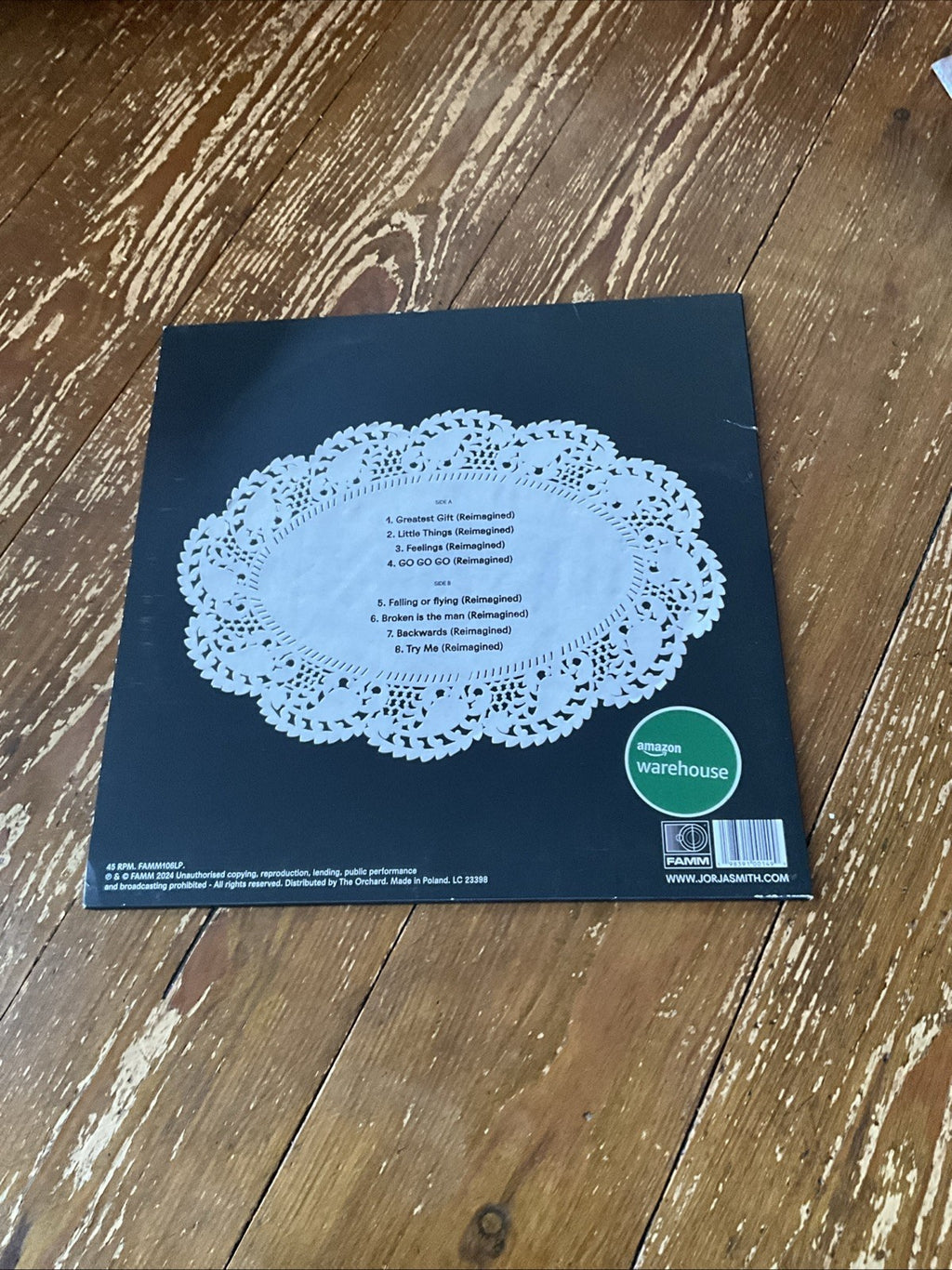 Jorja Smith - Falling Or Flying Reimagined FAMM Vinyl 12" Album - Pre-sale