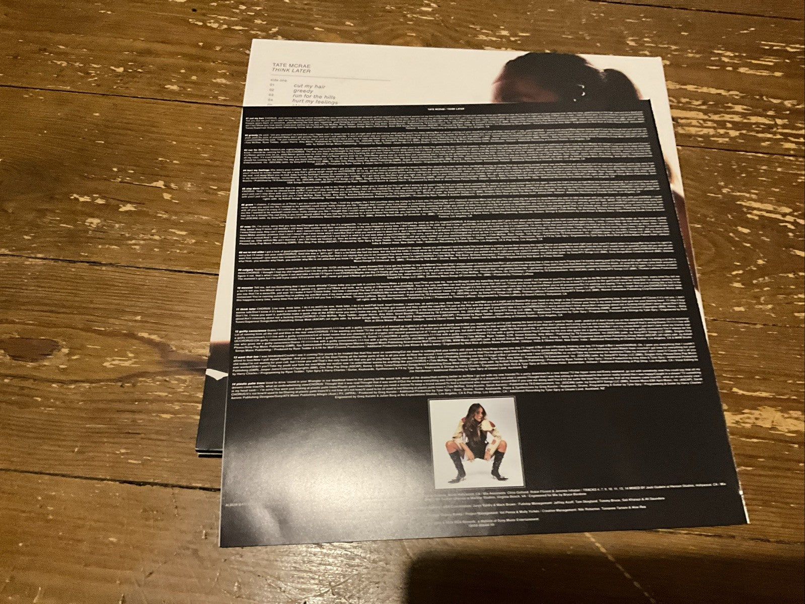 Tate McRae - Think Later (Ministry of Sound) Vinyl 12" Album