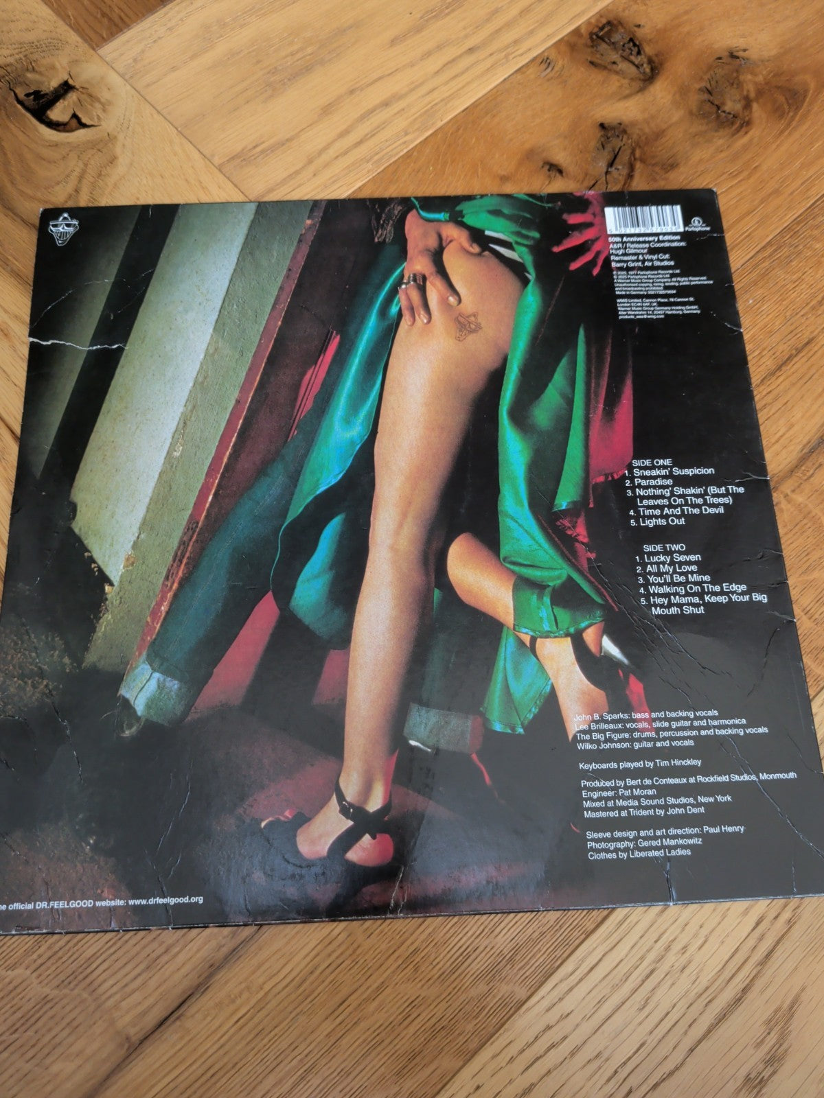 Dr. Feelgood Sneakin' Suspicion VINYL LP Remastered Album 2025