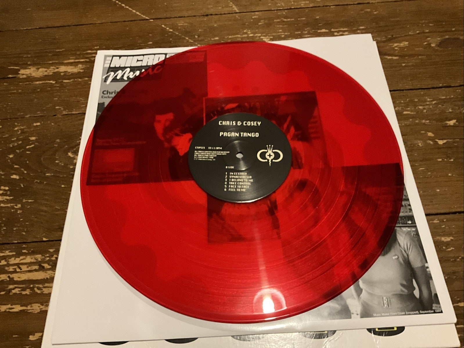 Chris & Cosey Pagan Tango (Vinyl) Limited  12" Album Coloured Vinyl