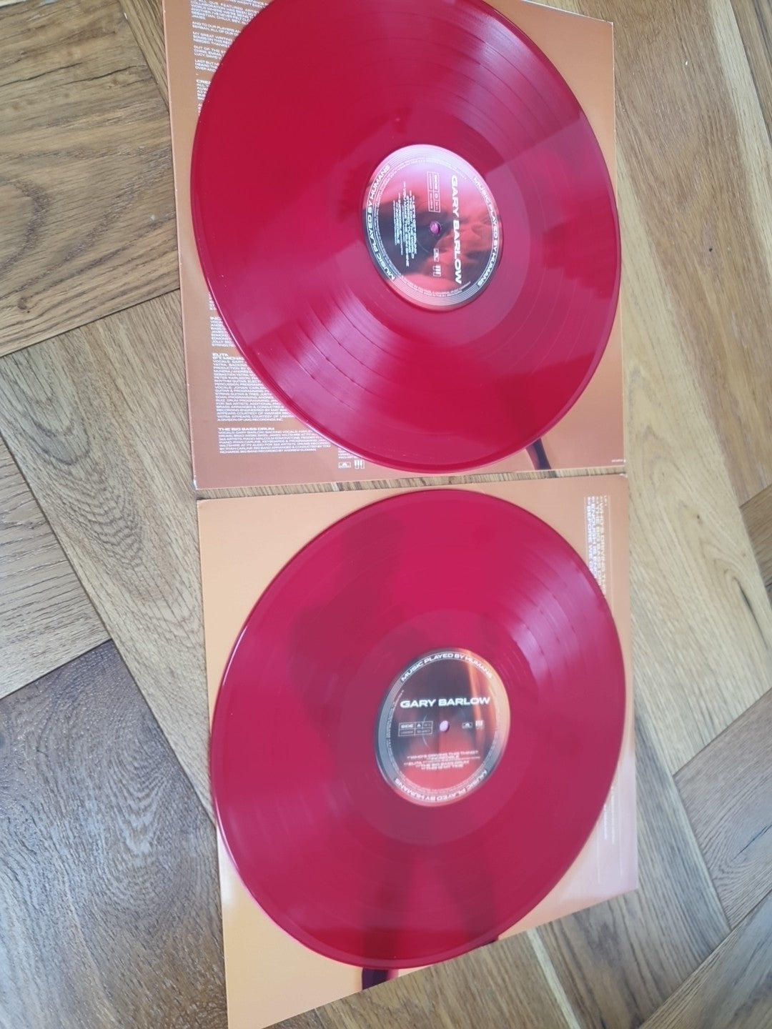 Music Played by Humans [Red Vinyl] by Gary Barlow (Record, 2020) LP Album