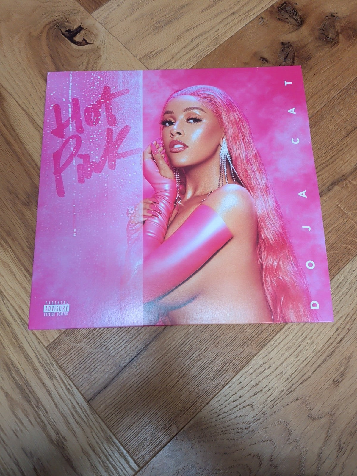 Hot Pink by Doja Cat Record 2020 Pink Coloured Vinyl LP Album Record