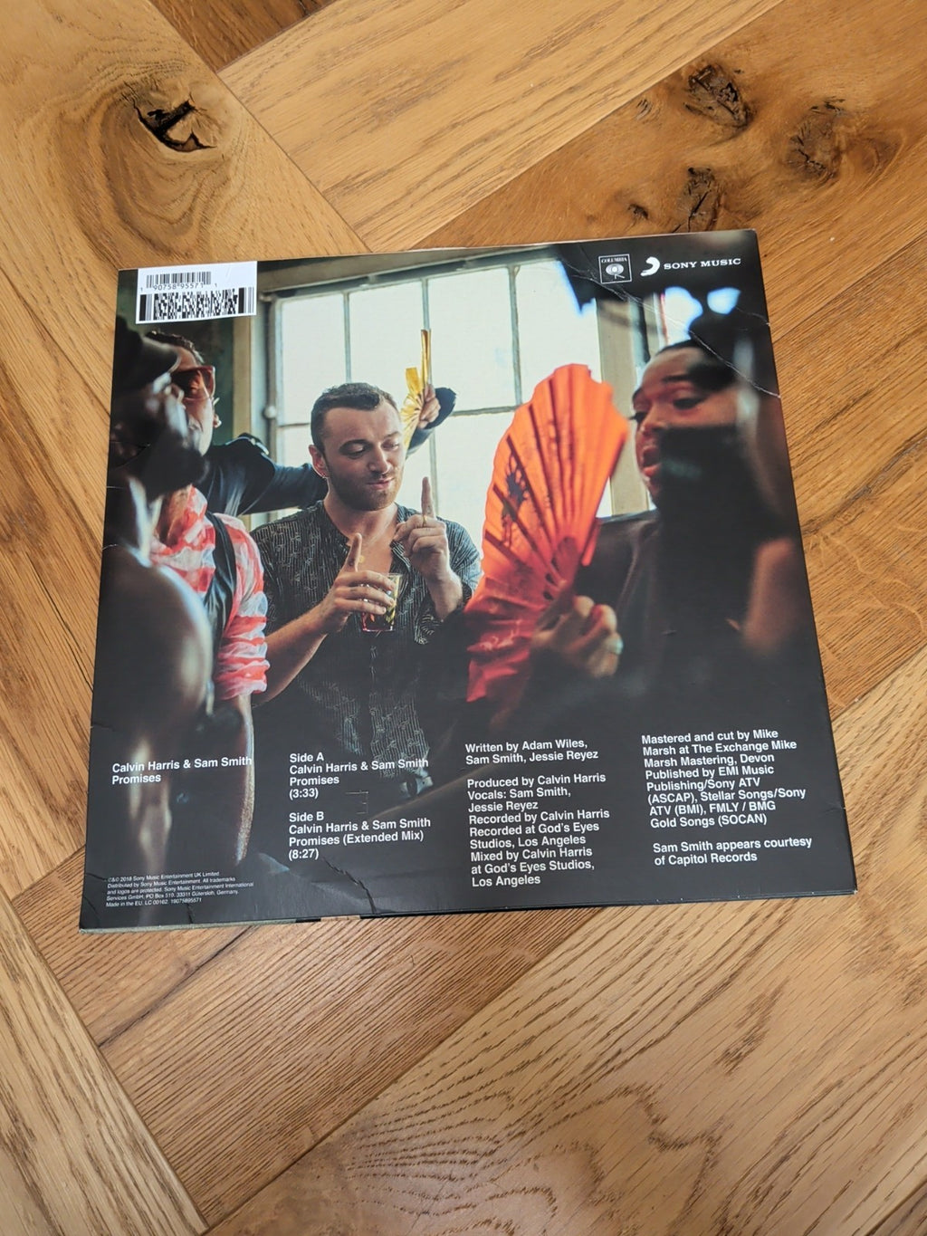 Calvin Harris & Sam Smith Promises Vinyl EP Picture Disc Single 45rpm 12"