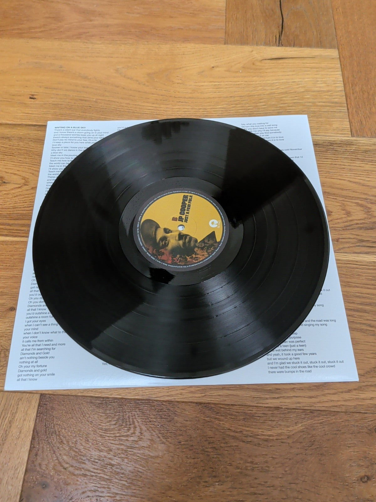 JP COOPER Just a Few Folk  202 VINYL LP Island Records