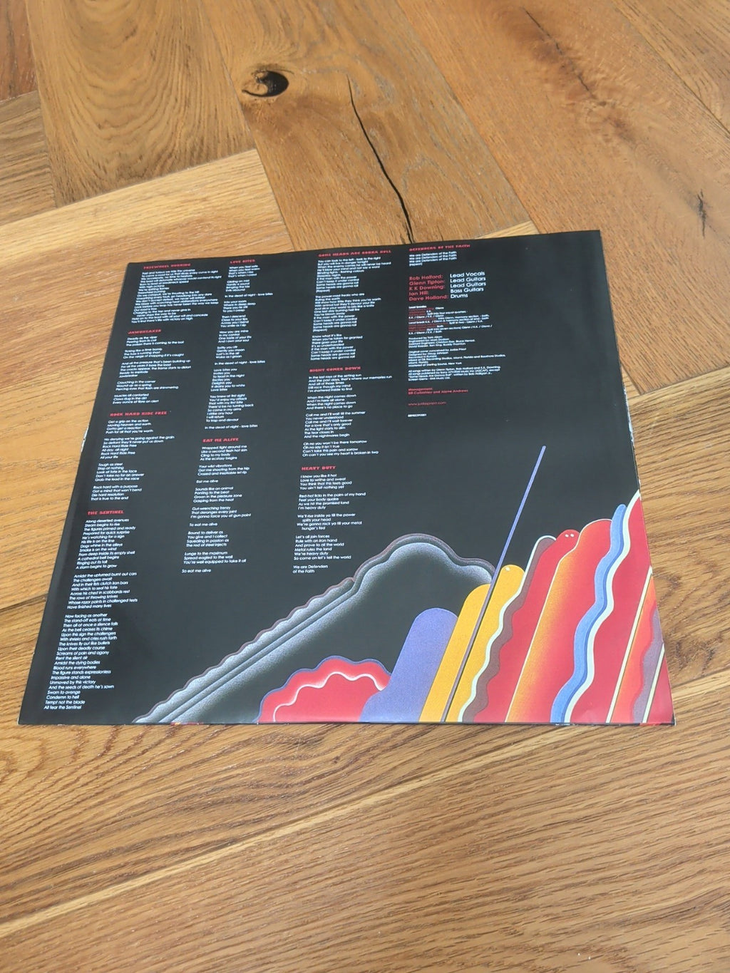 Defenders of the Faith by Judas Priest Record 2018 Vinyl LP