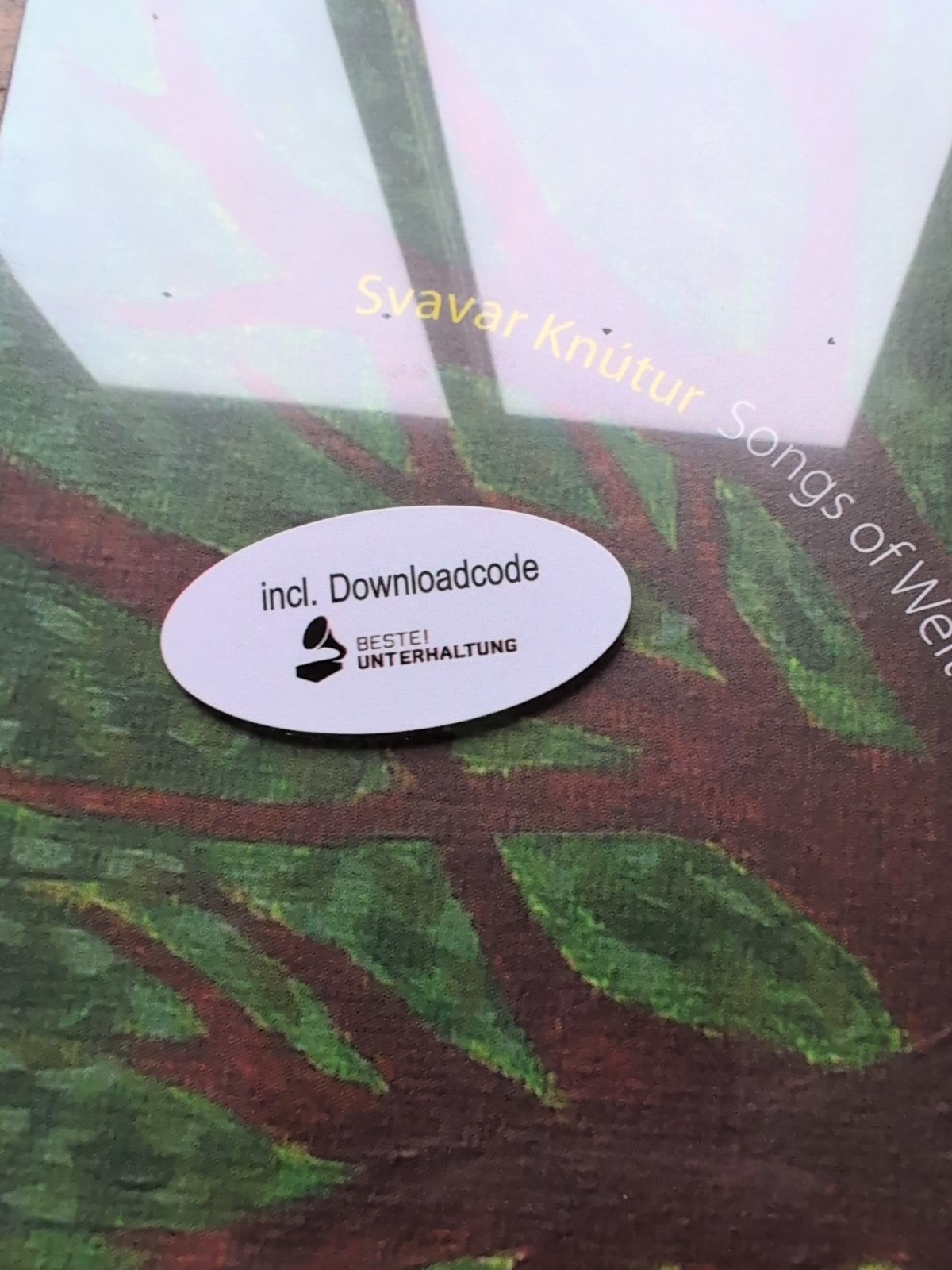 Songs of Weltschmerz, Waldeinsamkeit and Songs of Weltschmerz/Waldeinsamkeit by
