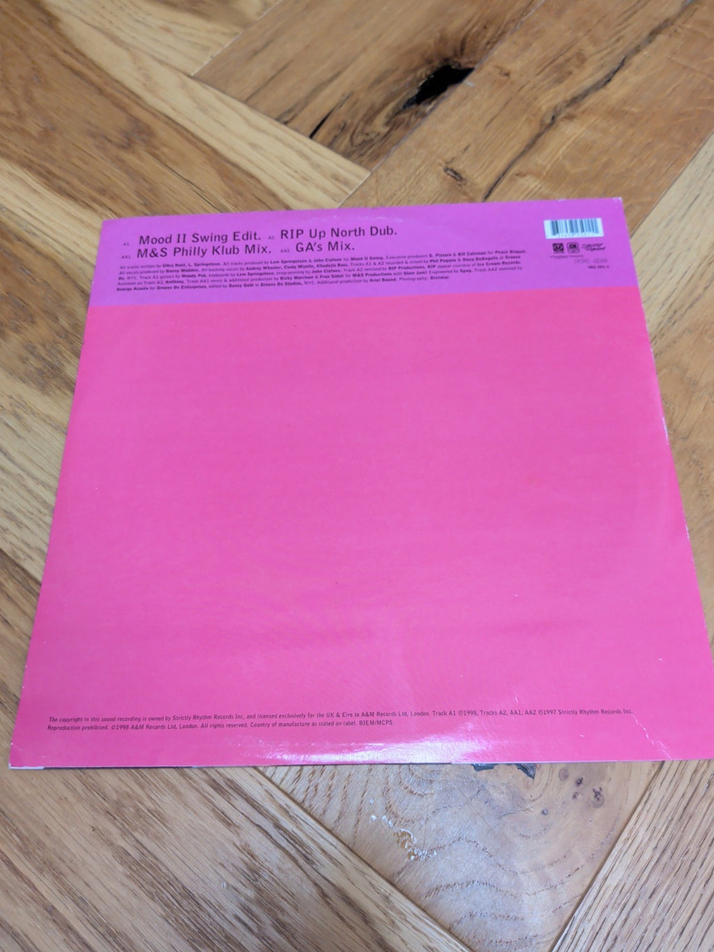 ULTRA NATE FREE THE MIXES AM PM 5825011 UK VINYL 12” 