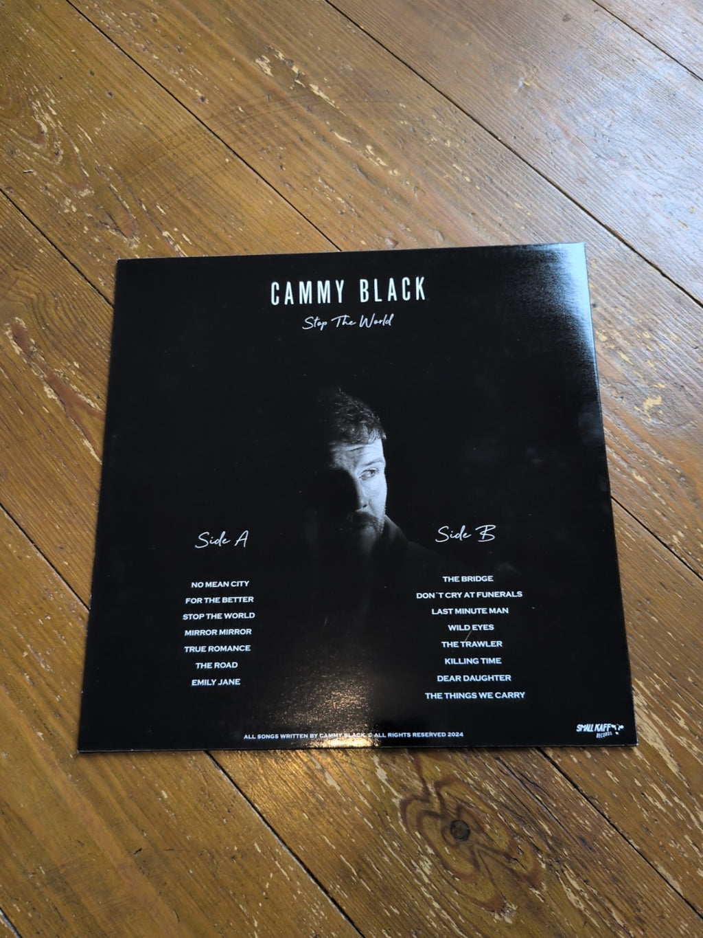 Cammy Black Stop The World Vinyl Signed