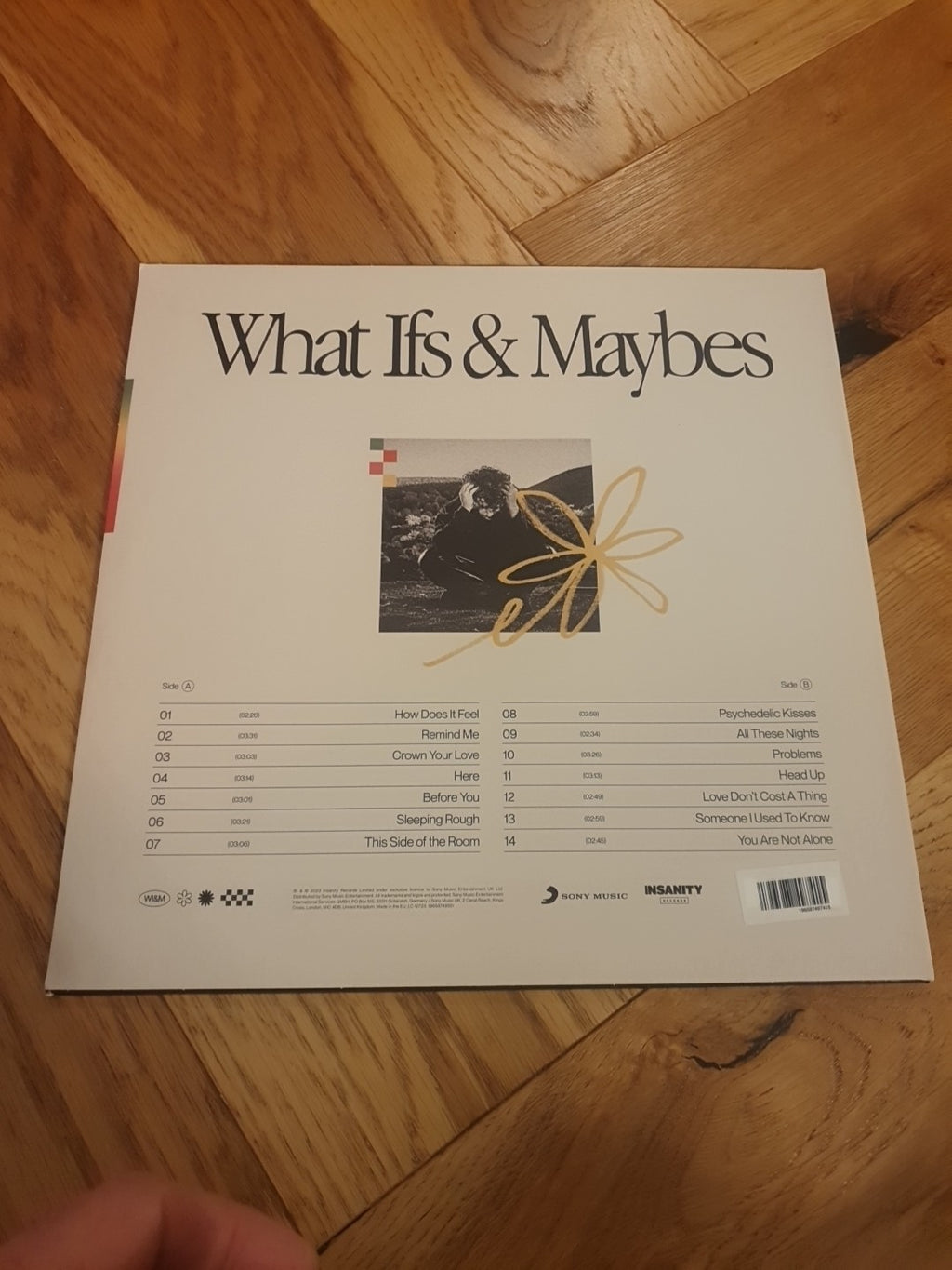 TOM GRENNAN LP What Ifs & Maybes ORANGE VINYL Limited Edition 