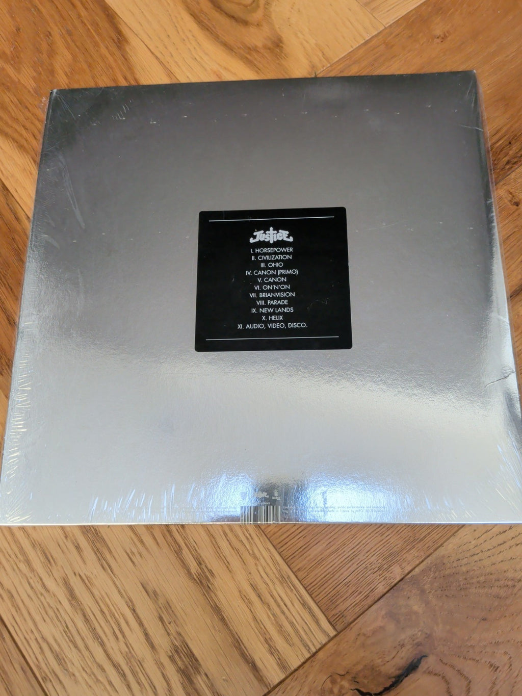 JUSTICE Audio Video Disco Vinyl 2xLP + CD - See Description