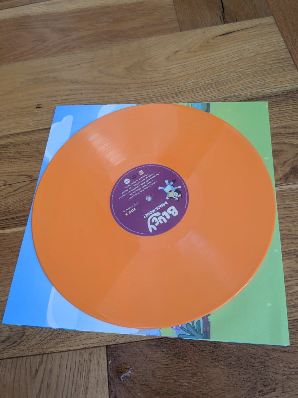 Bluey Bluey Dance Mode Vinyl LP Album Coloured Limited Edition