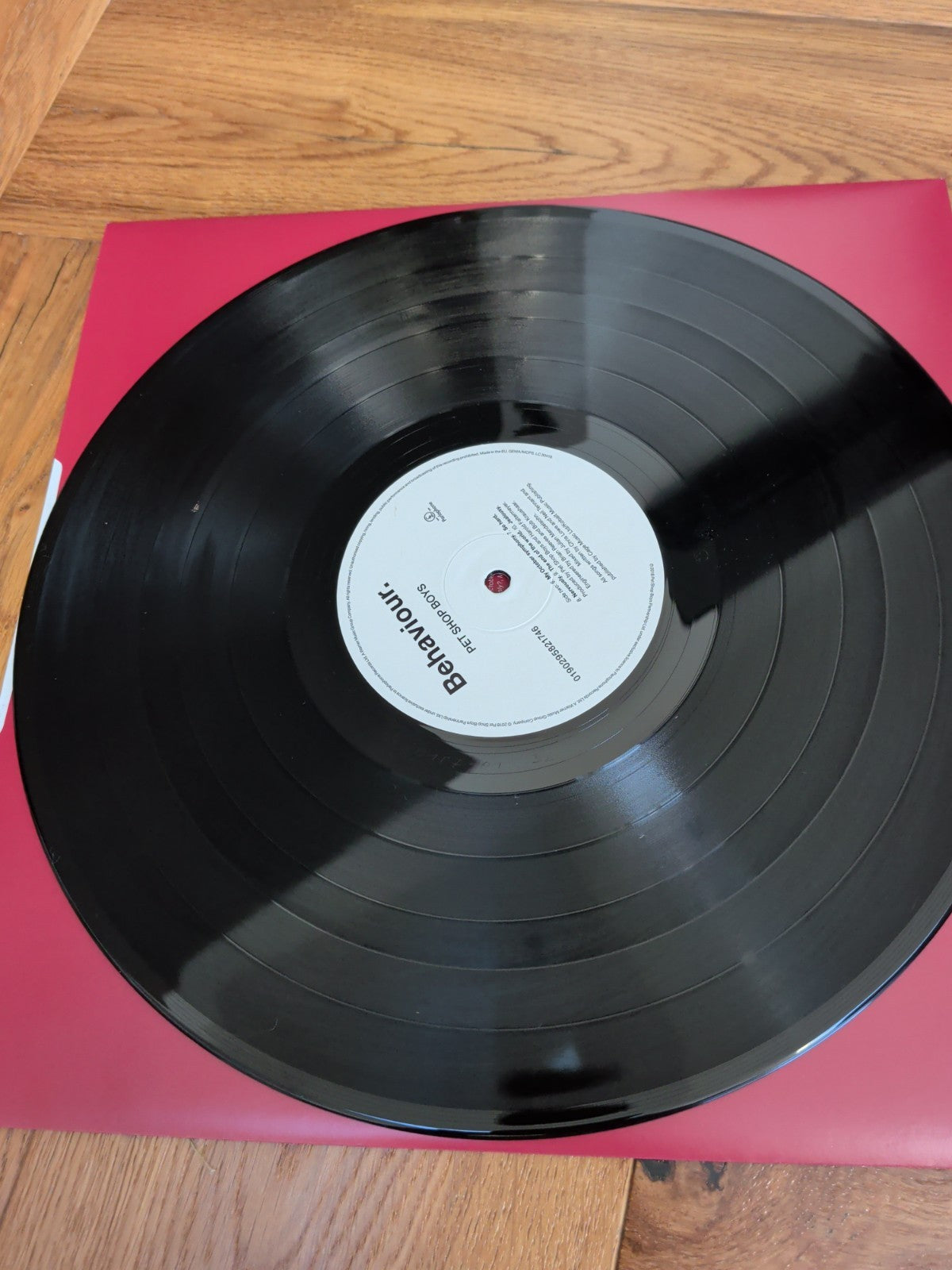 Behaviour by Pet Shop Boys Vinyl LP 2018 - See Description