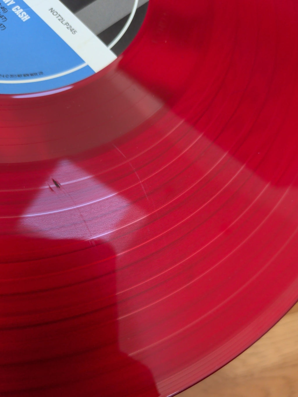 Best of Johnny Cash  2017 Red Coloured Vinyl LP X 2. See Description