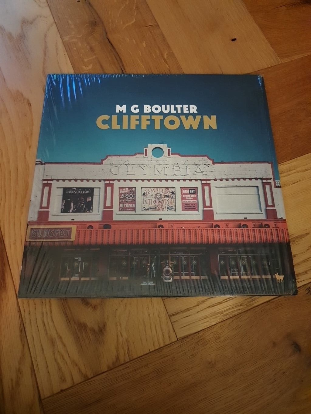 Clifftown by M.G. Boulter (Record, 2021) Vinyl LP