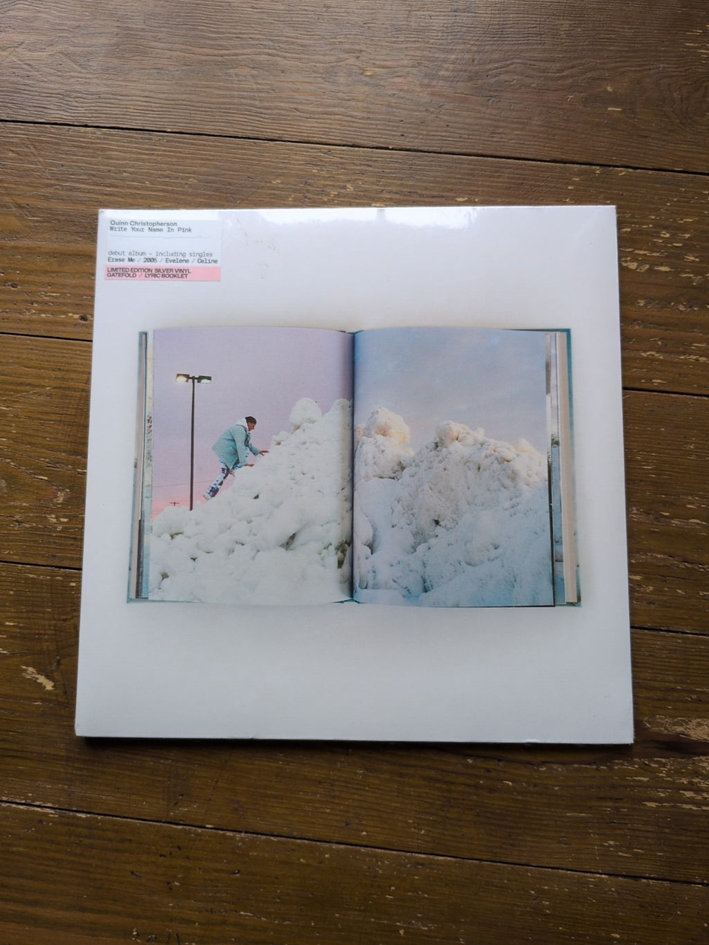 Write Your Name in Pink by Quinn Christopherson (Record, 2022) Limited Edition