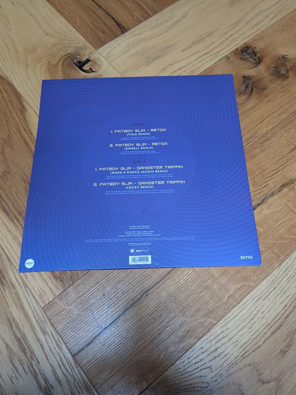Fatboy Slim Acid Ballroom Remixes Evo Vinyl 12" 2026 Limited Edition